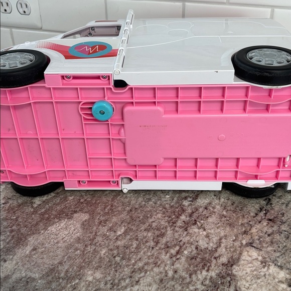 Mattel Barbie Ambulance Vehicle Play set Care Clinic Lights Sound Hospital - Picture 8 of 17